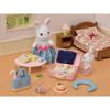 Sylvanian Families Weekend Travel Set- Snow Rabbit Mother (5641)