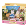 Sylvanian Families Tandem Cycling Set - Husky Sister & Brother (5637)