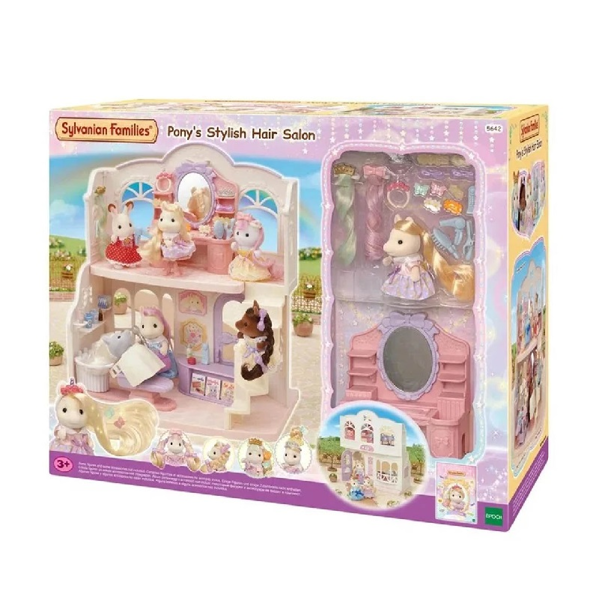 Sylvanian Families Ponnys Stylish Hair Salon (5642)