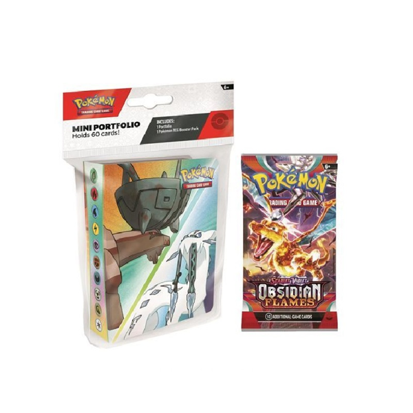 Pokemon Trading Card Game Σετ Booster Pack & Mini Portfolio (85495)