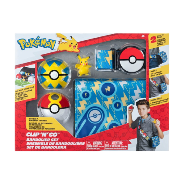 Pokemon Clip N Go Bandolier Set W4 (PKW3156)