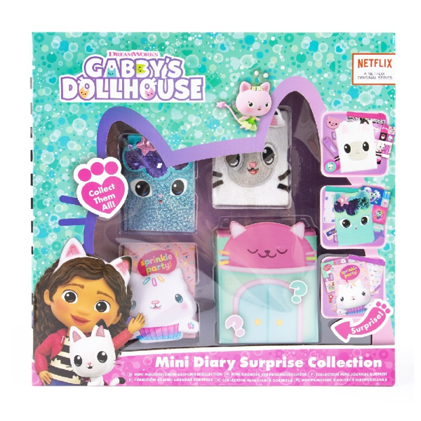 Gabbys Dollhouse Mini Diary Surprise Collection (70-0002)