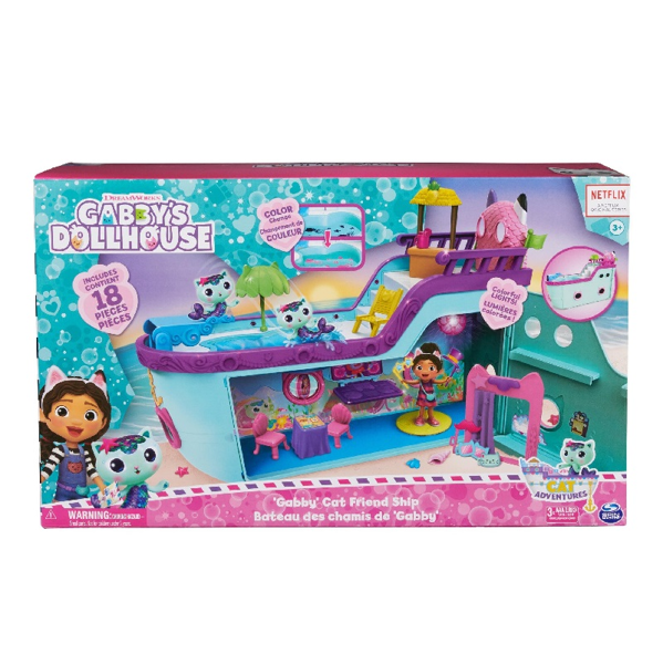 Gabbys Dollhouse Cat Friend Ship (6068572)