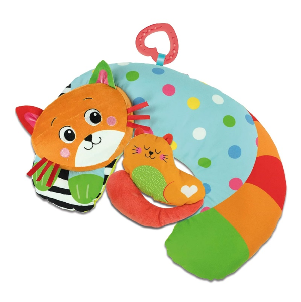 Clementoni Baby Kitty Cat Tummy Time Pillow (17870)