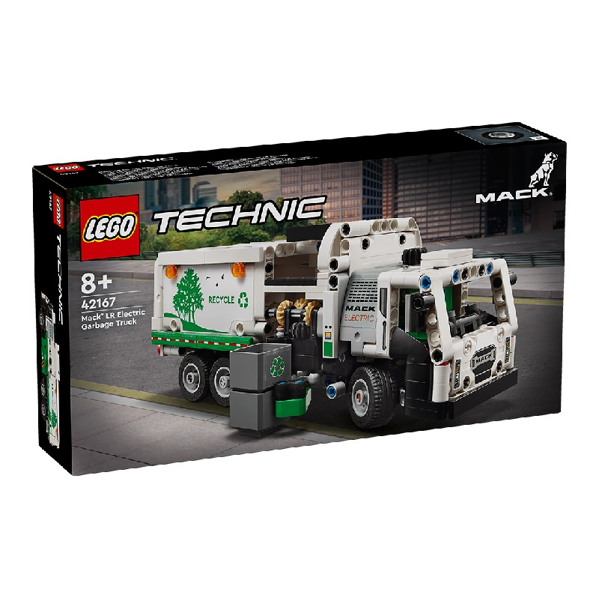 Lego Technic Mack LR Electric Garbage Truck (42167)