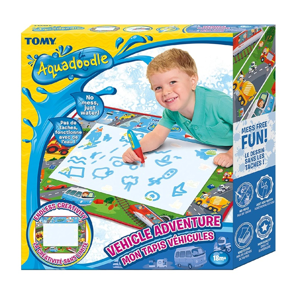 Tomy Aquadoodle Mat Vehicle Adventure (E73268)