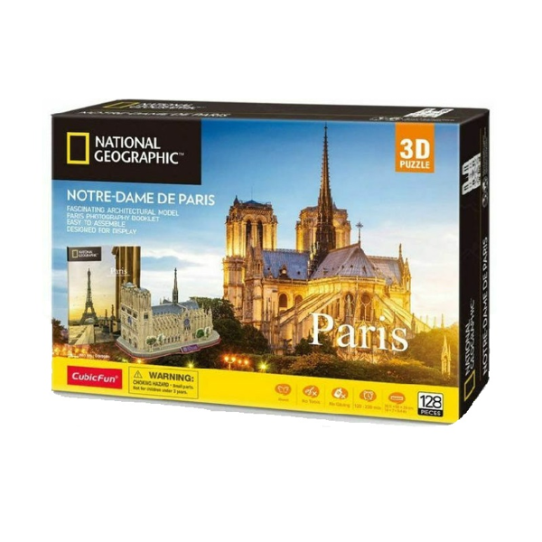National Geographic 3D Puzzle Paris The Notre Dame (DS0986h)