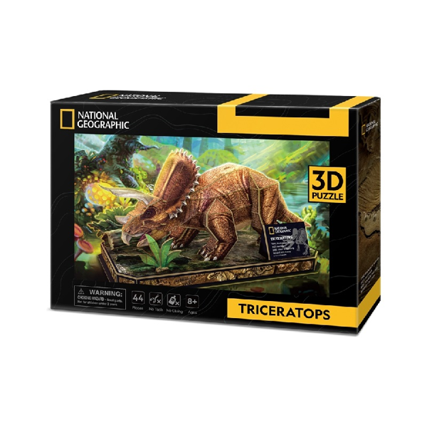 National Geographic 3D Puzzle Triceratops (DS1052h)