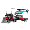 Lego Creator Flatbed With Helicopter (31146)