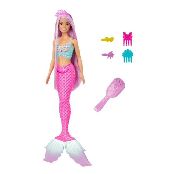 Barbie A Touch Of Magic Γοργόνα Με Αξεσουάρ (HRR00)