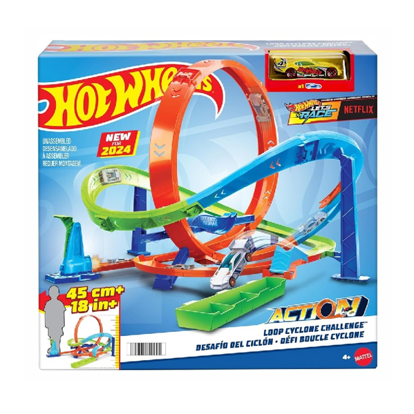 Hot Wheels Action Loop Cyclone Challenge (HTK16)