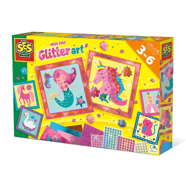 SES Mess Free Glitter Art (14645)