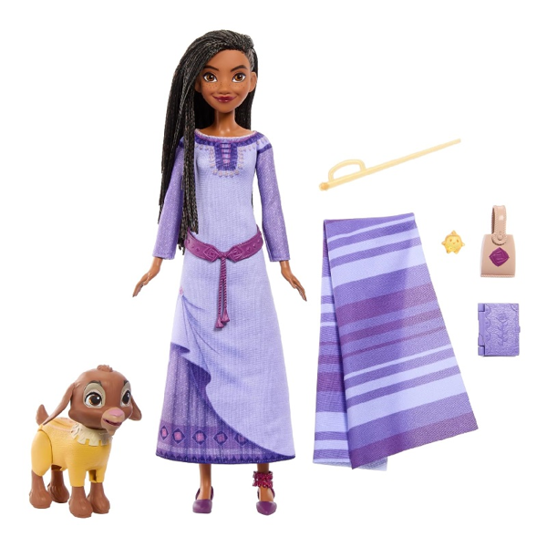Disney Wish Κούκλα Asha Of Rosas Adventure Pack (HPX25)