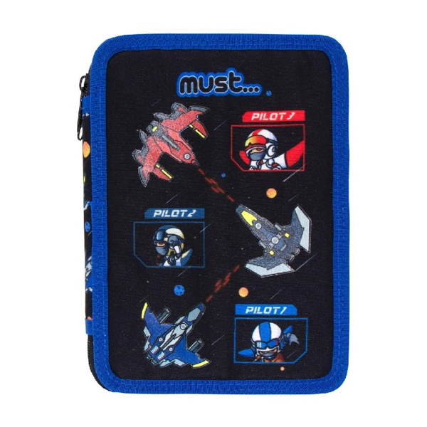 Must Κασετίνα Διπλή Γεμάτη Space Battle (000585071)