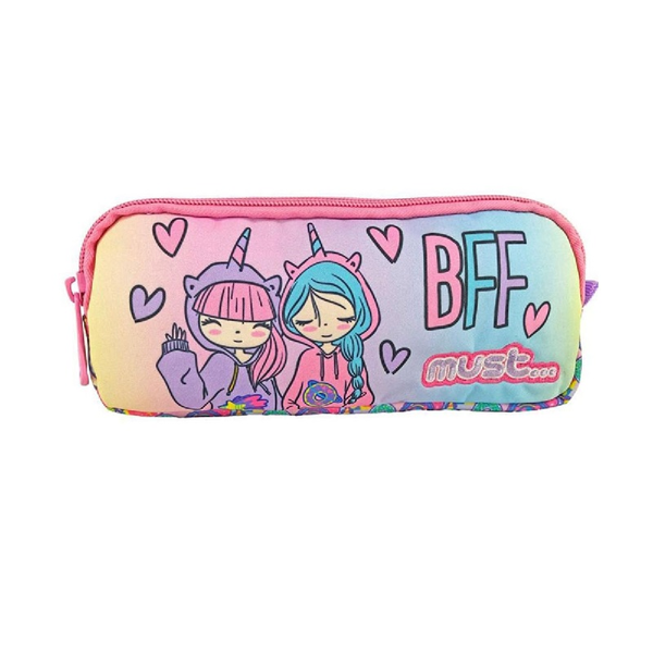 Must Κασετίνα Βαρελάκι Οβάλ Best Friends Forever (000585536)