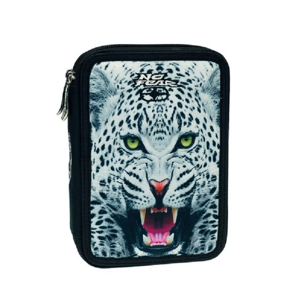 No Fear Κασετίνα Διπλή Γεμάτη Jaguar (348-13100)