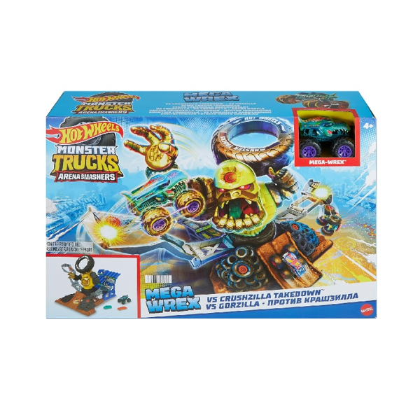 Hot Wheels Monster Trucks Arena Smashers Ρομπογορίλας (HPN71)