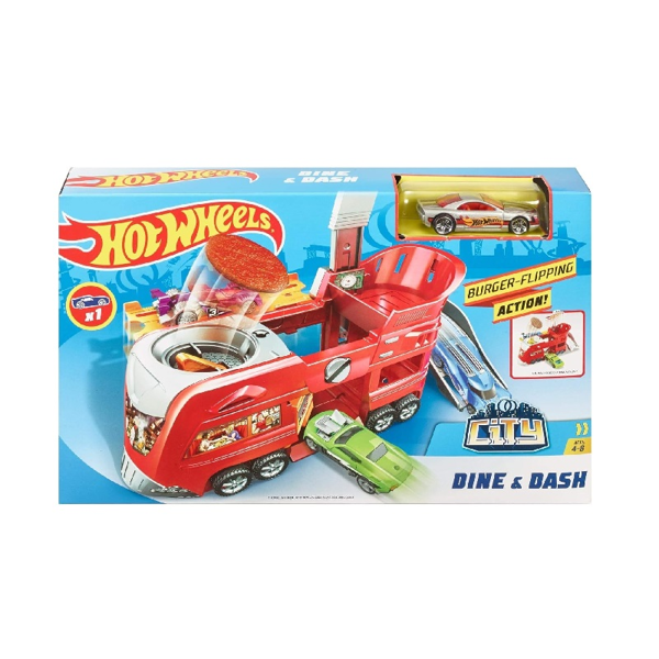 Hot Wheels City Πίστες 4 Σχέδια (FJN34)