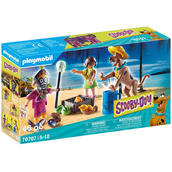 Playmobil Scooby-Doo Περιπέτεια Με Τον Witch Doctor (70707)
