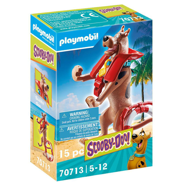 Playmobil Scooby-Doo Συλλεκτική Φιγούρα Scooby Ναυαγοσώστης (70713)