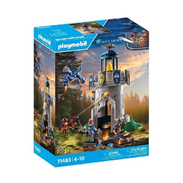 Playmobil Novelmore Ο Πύργος Των Ιπποτών Με Δράκο & Σιδηρουργό (71483)