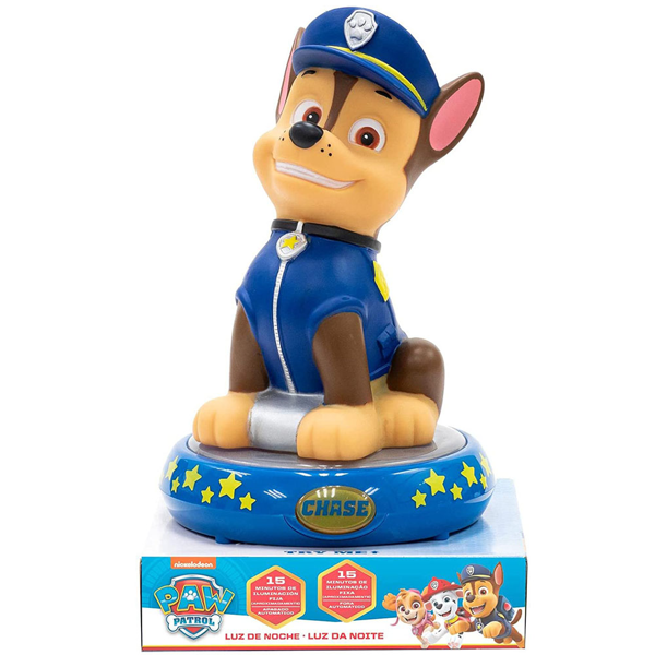 Φωτιστικό Δωματίου LED 3D Paw Patrol Chace (19761)