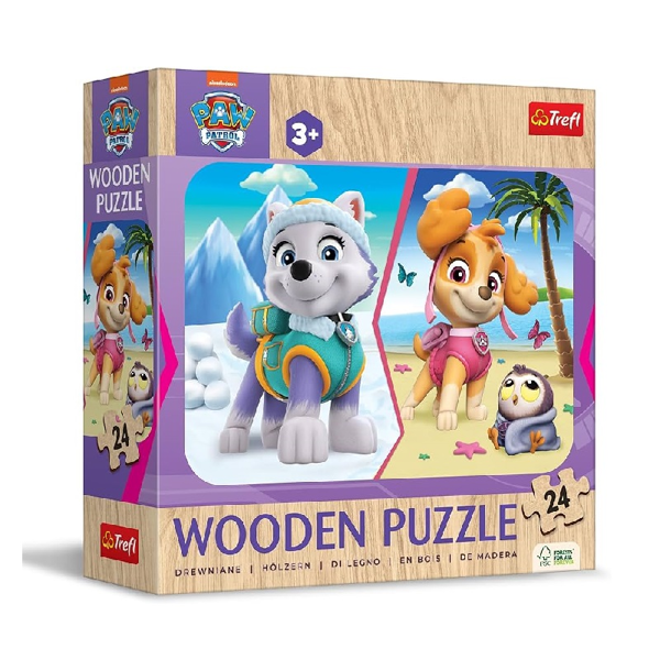 Trefl Wooden Puzzle 24τεμ Paw Patrol (20266)