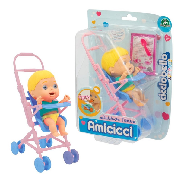 Cicciobello Φιλαράκια Amicicci Καρότσι (CC018010)