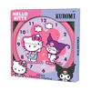 Hello Kitty & Kuromi Ρολόι Τοίχου (HK50199)