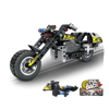 Mechanical Master Pull Back Μαύρη Μηχανή Με Φλόγες (5801)
