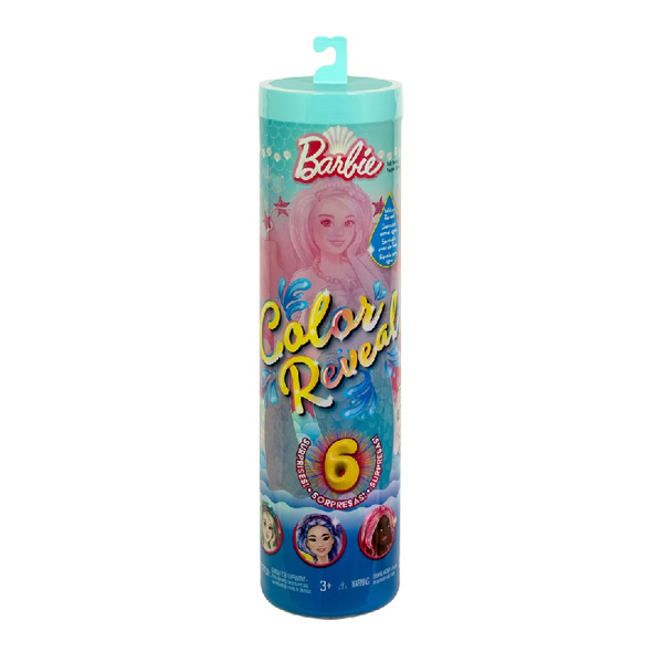 Barbie Color Reveal Ονειρικές Γοργόνες 6 Σχέδια (HRK12)