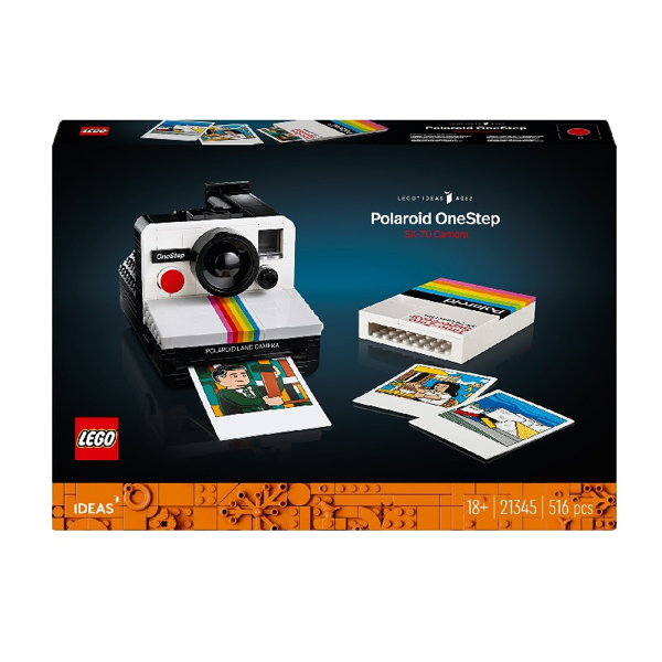 Lego Ideas Polaroid Onestep SX-70 Camera (21345)