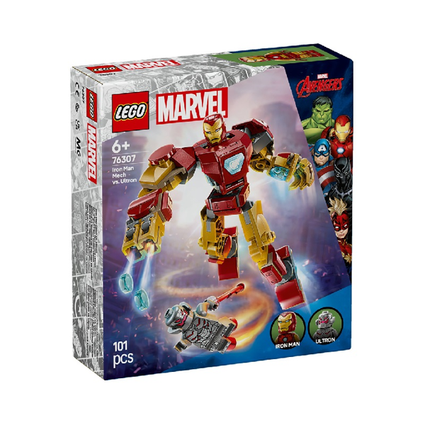 Lego Super Heroes Iron Man Mech Vs Ultron (76307)