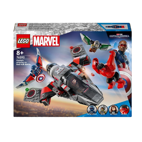 Lego Super Heroes Captain America Vs Red Hulk Battle (76292)
