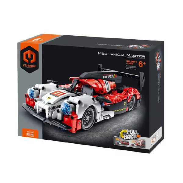 Mechanical Master Pull Back Αγωνιστικό Αυτοκίνητο High Speed (5811)