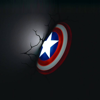 Captain America Shield 3D Light
