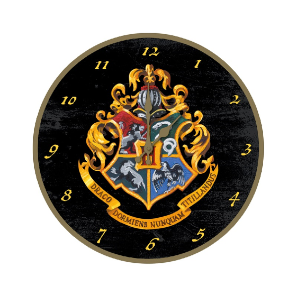 Harry Potter Wall Clock Colorful Crest (GP86731)
