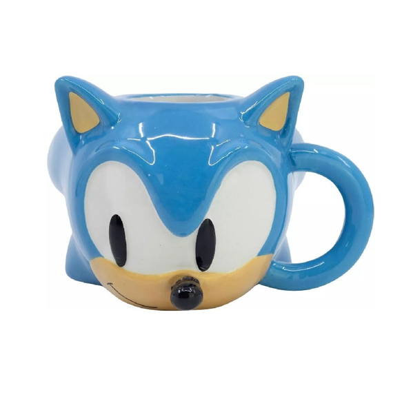 Sonic The Hedgehog Head 3D Κεραμική Κούπα (78896)