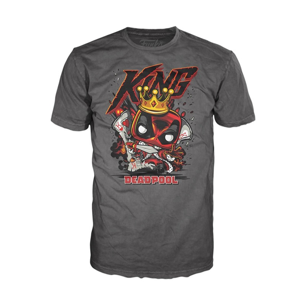 Funko Pop! Tee King Deadpool XL (Tees)