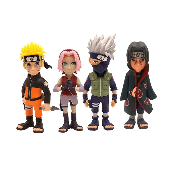 MINIX Collectible Figurines 4-Pack Naruto Shippuden 7εκ. (MNX14811)