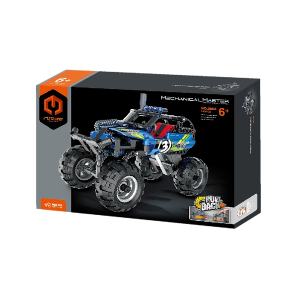 Mechanical Master Pull Back Μπλε Όχημα 4x4 (5803)