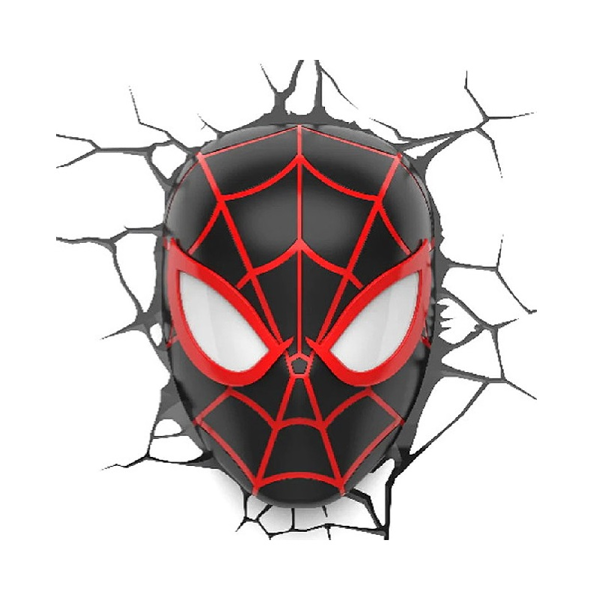 Miles Morales Face Mask 3D Light (89759)