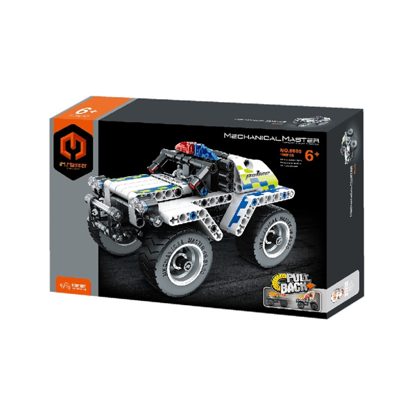Mechanical Master Pull Back Όχημα Αστυνομίας 4x4 (5805)