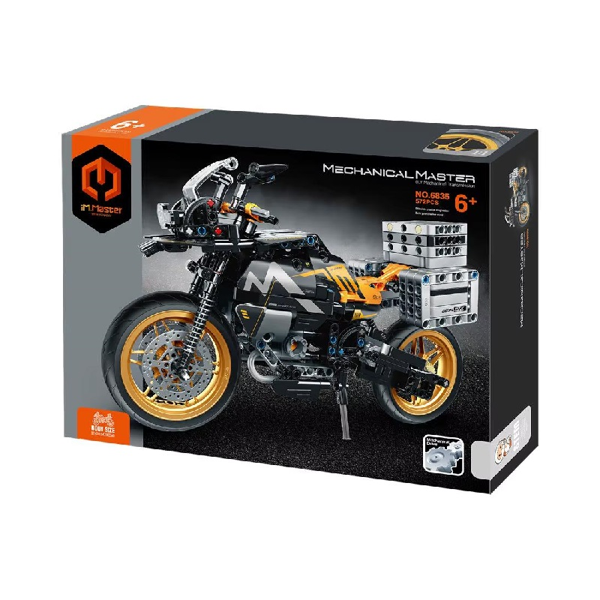 Mechanical Master Pull Back Μαύρη Μηχανή (6835)