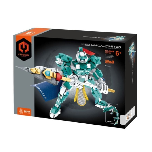 Mechanical Master Ninja Robot Emerald 2 In 1 (6849)