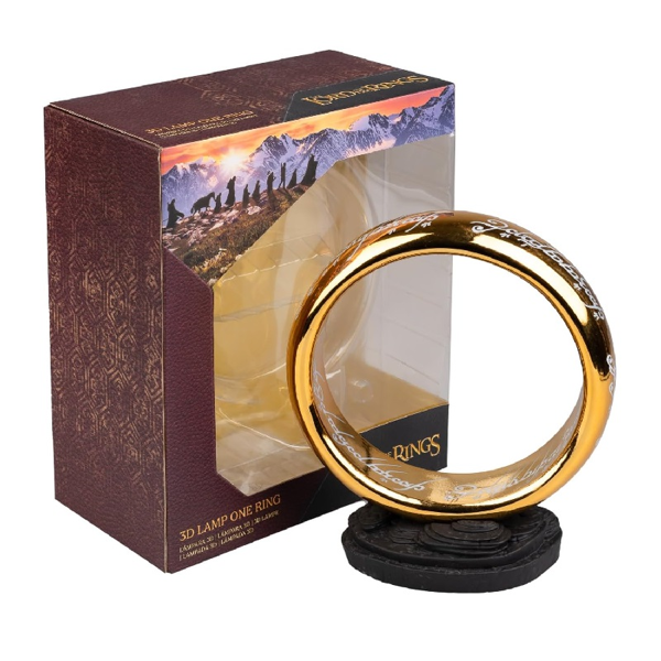Lord Of The Rings 3D Lamp One Ring (LAMP007)