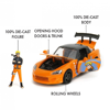 Jada Naruto 2001 Honda S2000 1:24 Με Φιγούρα (325-5084)