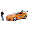Jada Fast & Furious Brians Toyota Supra 1:24 Με Φιγούρα (320-5001)