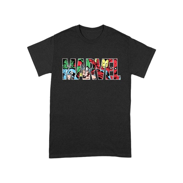 T-Shirt Marvel Logo M