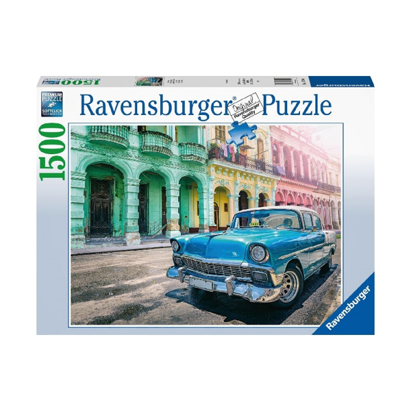 Ravensburger Puzzle 1500τεμ Cars Of Cuba (16710)